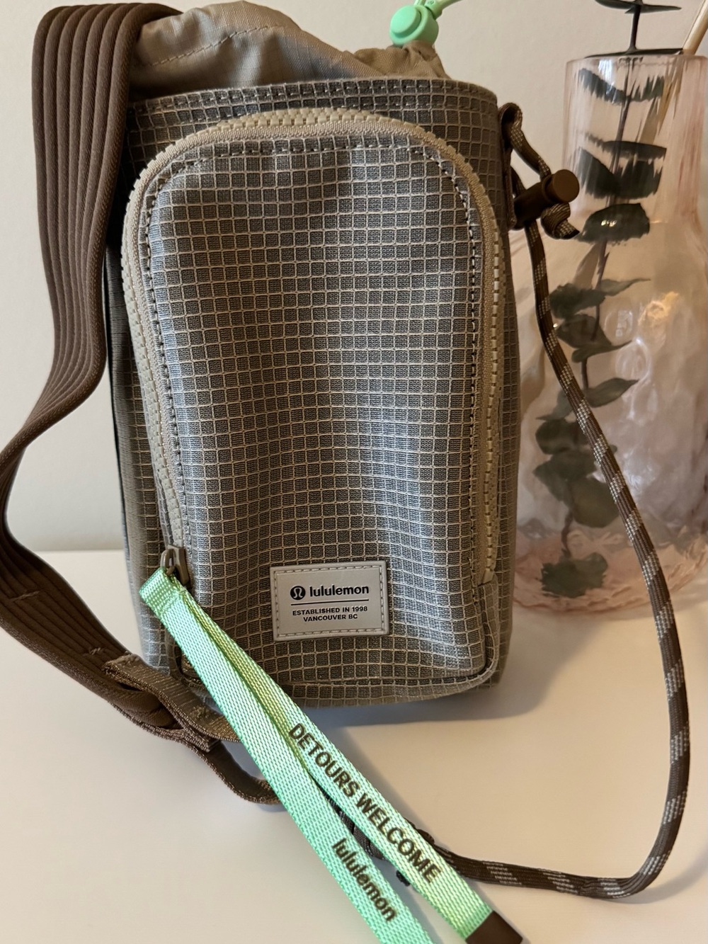 Lululemon Water Bottle Crossbody - Paracord